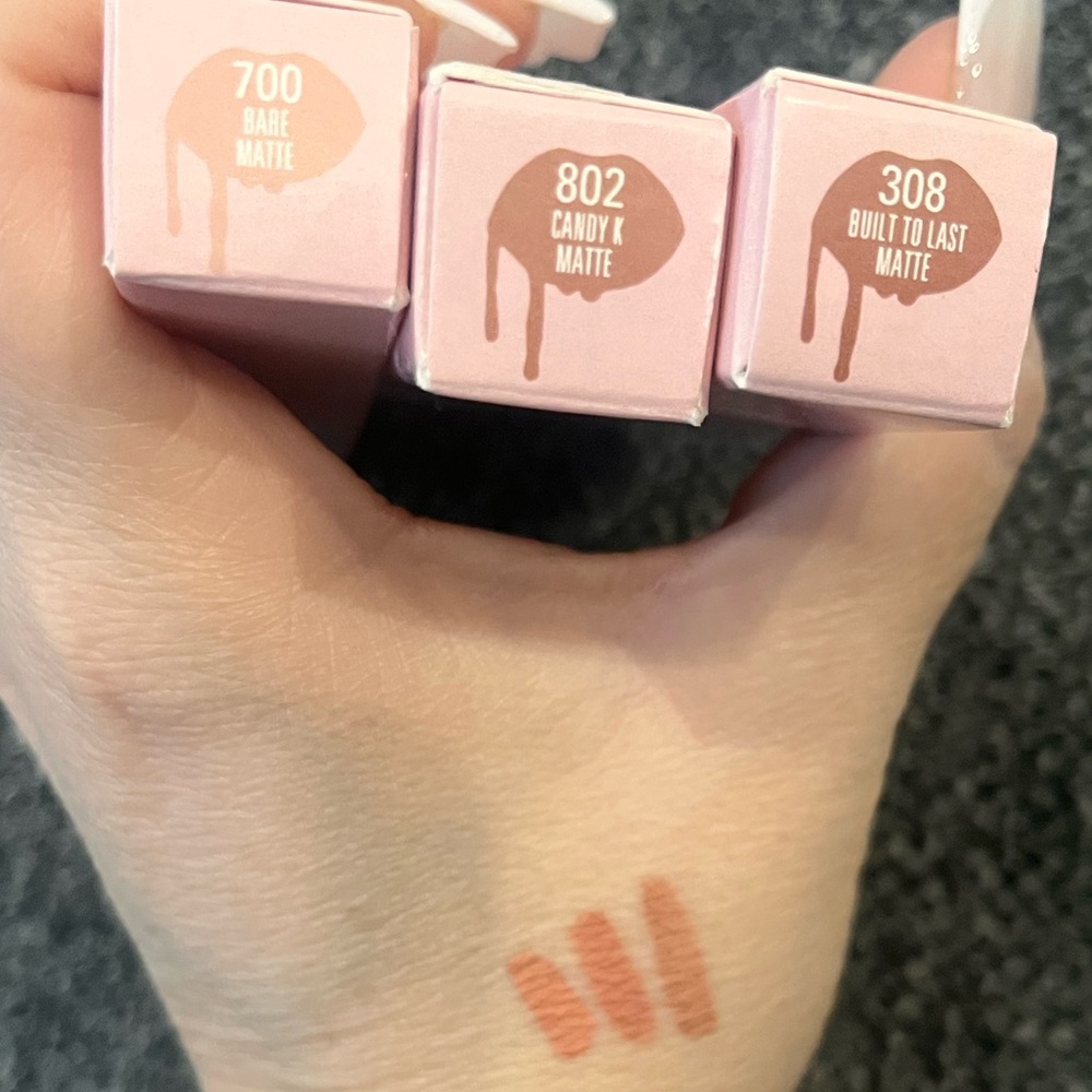 Three colores for sales. Only swabbed. $12 each